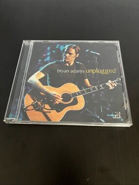 Bryan Adams Unplugged CD Acoustic 80s and 90s Canadian Rock Music